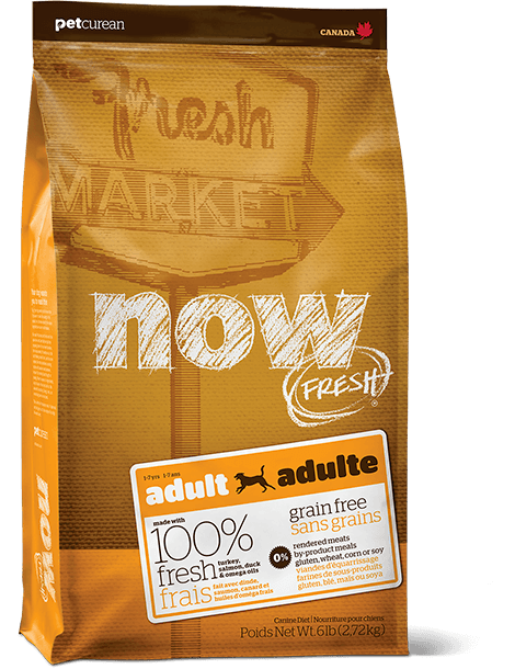 Win a 25lb bag of Petcurean - NOW Fresh Grain-Free Adult Dog Recipe