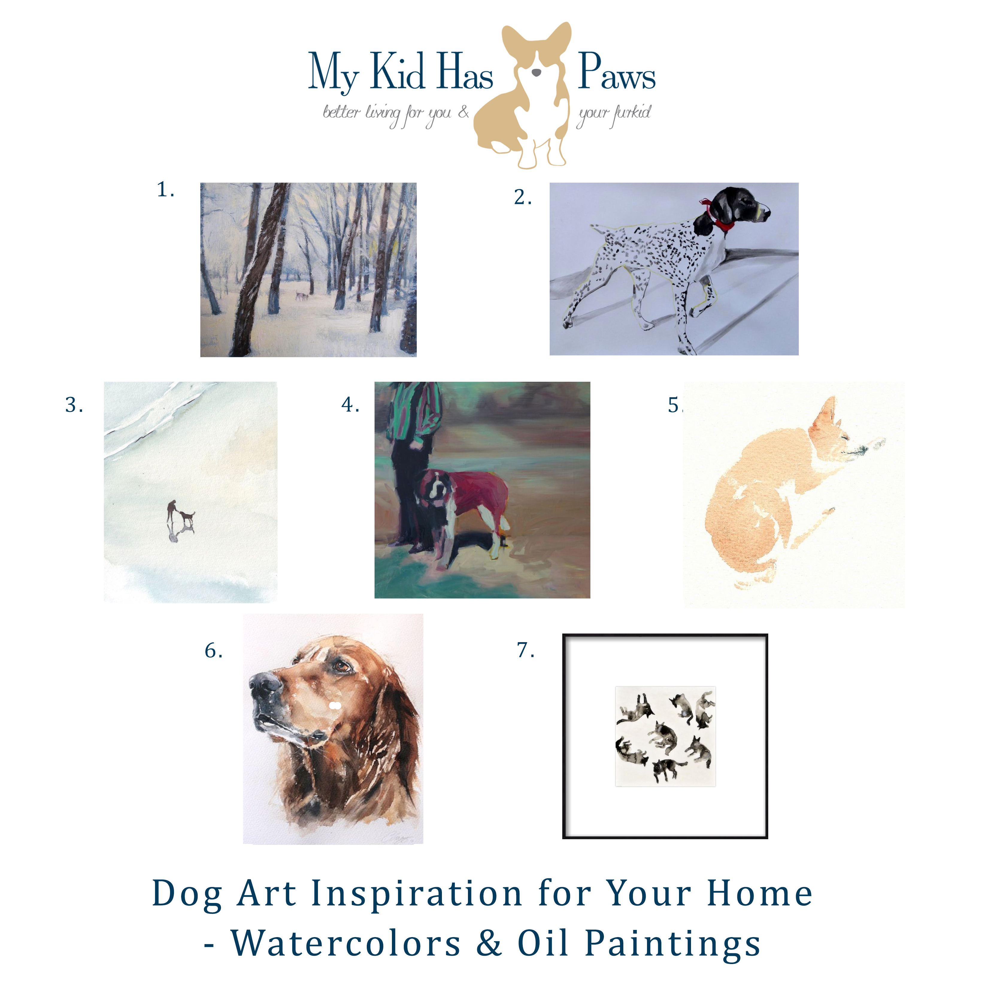 Dog Inspired Art for Your Home
